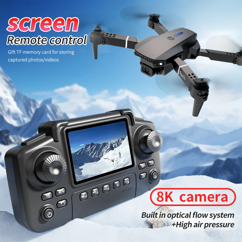 Profesyonel E88 PRO Drone, Ekr - Drone Cinematic incelemesi ve fiyatı