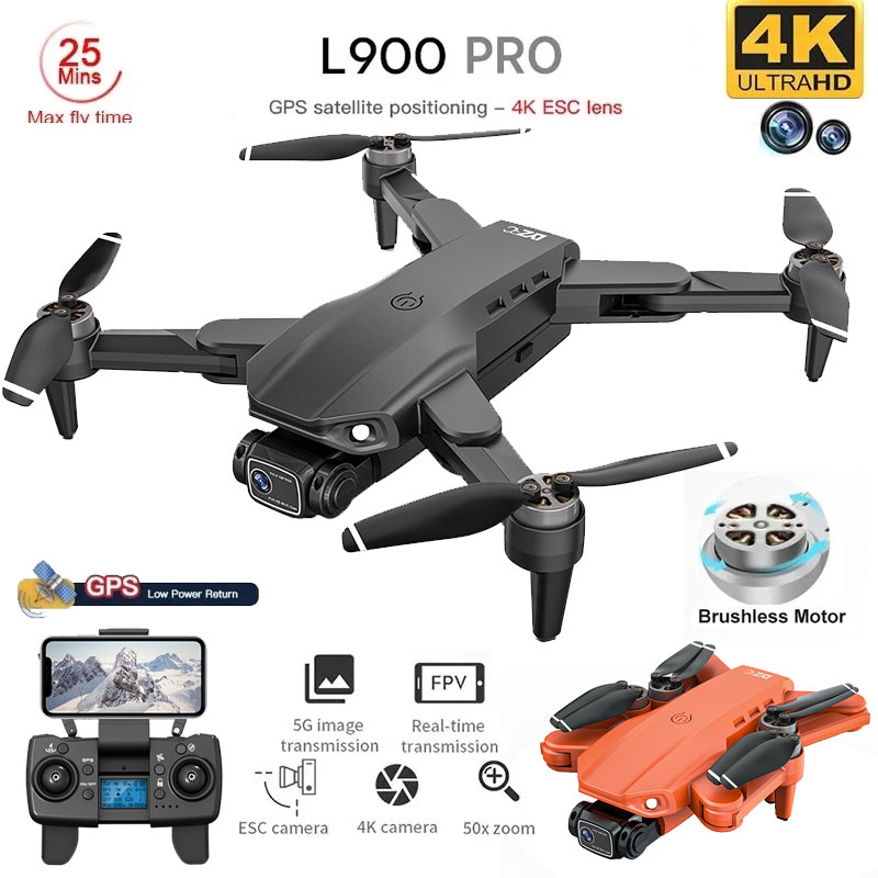 L900 Pro GPS Drone 4K profesyo - Drone Surveying incelemesi ve fiyatı