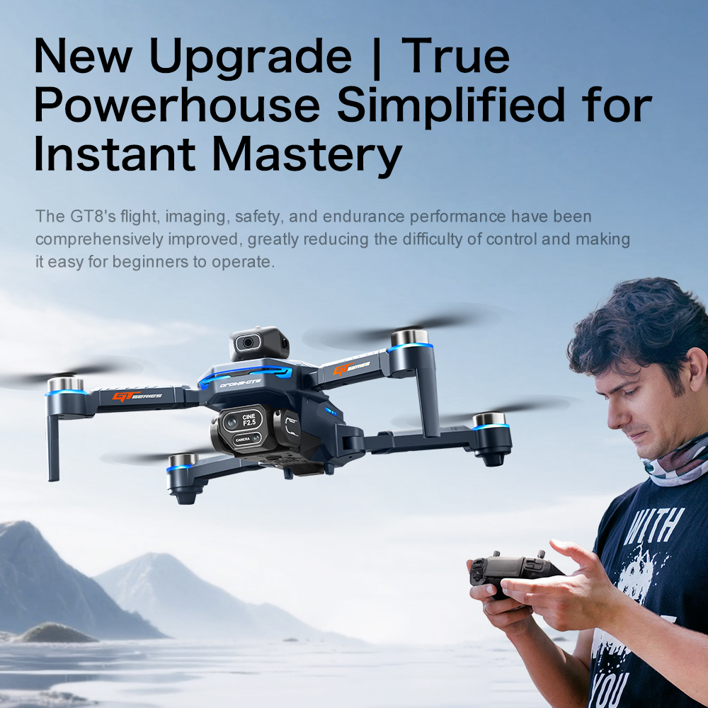Orijinal GT8 Drone 8K Profesyo - Drone Surveying incelemesi ve fiyatı
