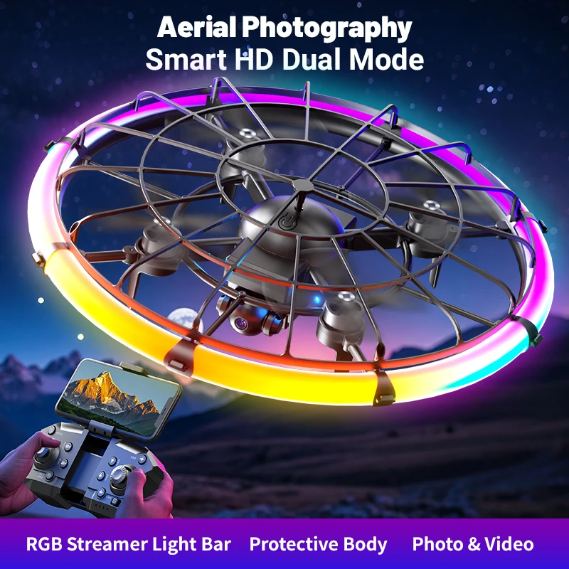 JJRC H145 UFO RC Drone Çift HD - Drone Cinematic incelemesi ve fiyatı
