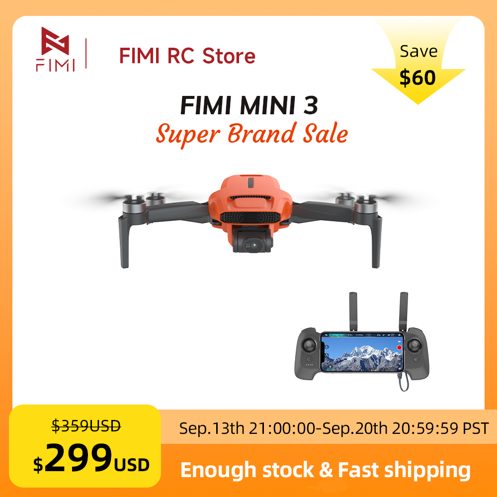 FIMI MINI 3 Kamera Drone 4K 60 - Drone Cinematic incelemesi ve fiyatı